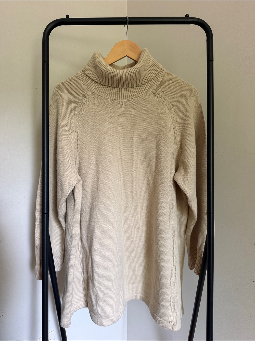 ba&sh Turtleneck Knit Sweater Tunic